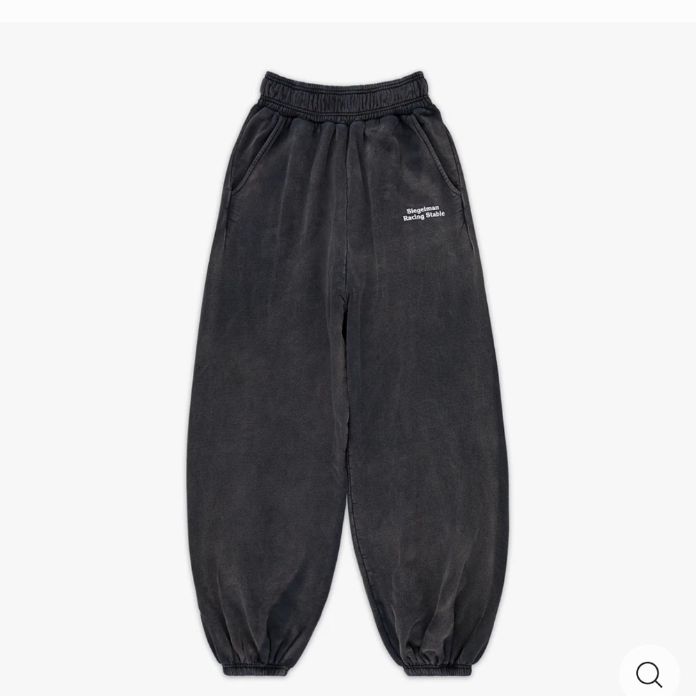 Siegelman Stable - Racing Stable Sweatpants Faded Black Size M